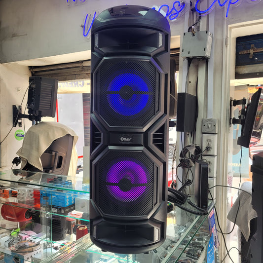 Torre De Sonido Recargable Ram 2x8"