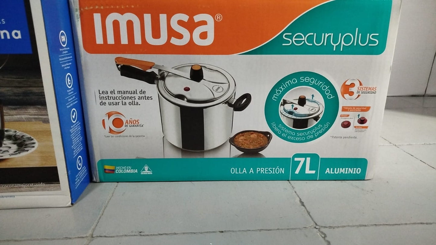 OLLA A PRESION IMUSA 7 LITROS
