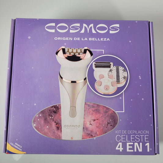 Depiladora De Dama Multifuncional Cms Celeste 4 En 1