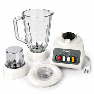 Licuadora Kalley K-lpc40 Vaso De Vidrio + Picatodo