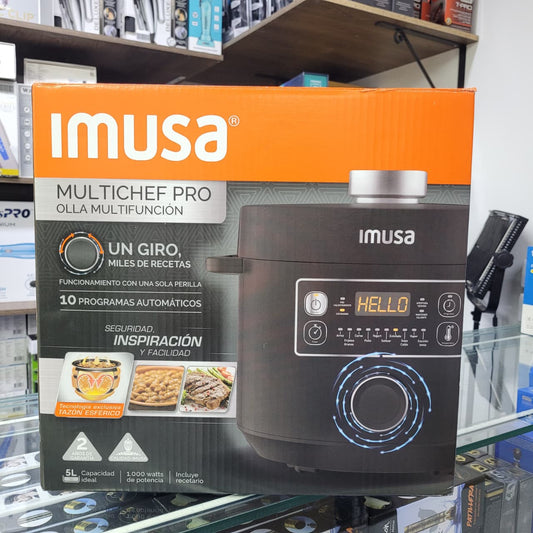 Olla Multifuncional Imusa Pro 5 Litros