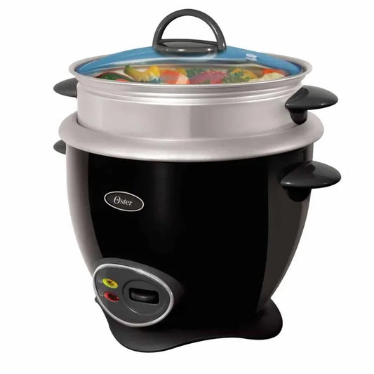 Arrocera Oster 14 Tazas Negra Con Vaporizador