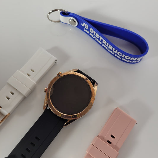 Reloj J&r Alta Gama De Dama Redondo