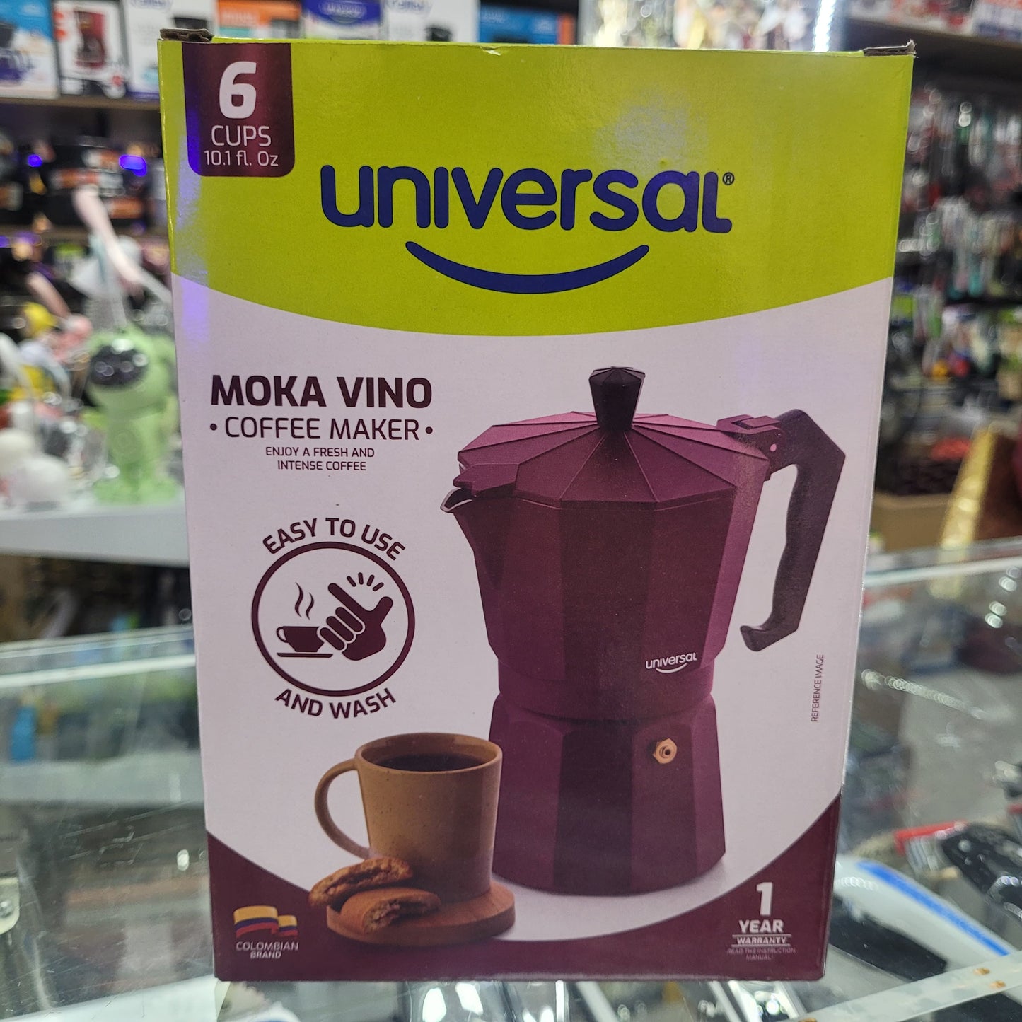 Cafetera Italiana Universal 6 Tazas