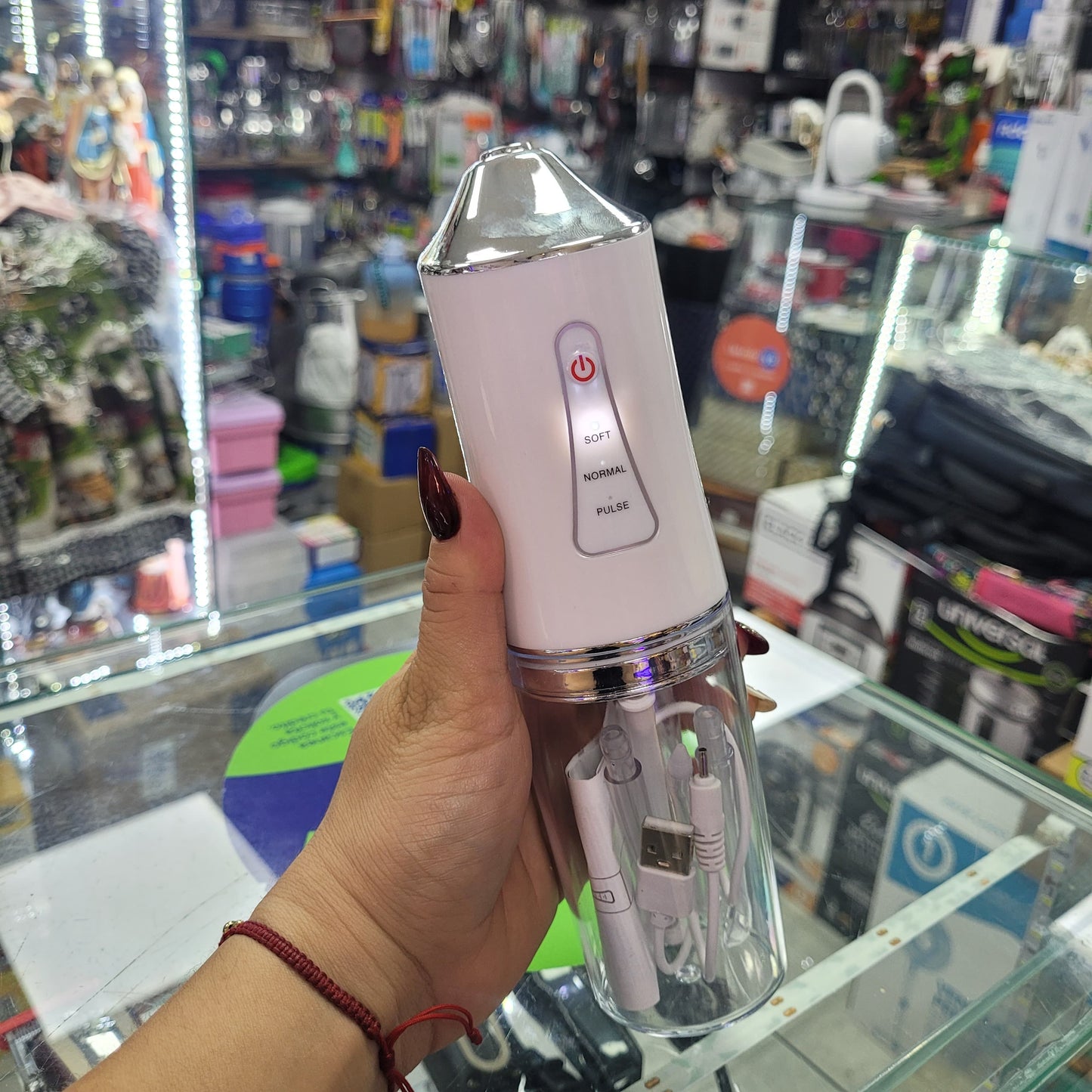 IRRIGADOR BUCAL RECARGABLE