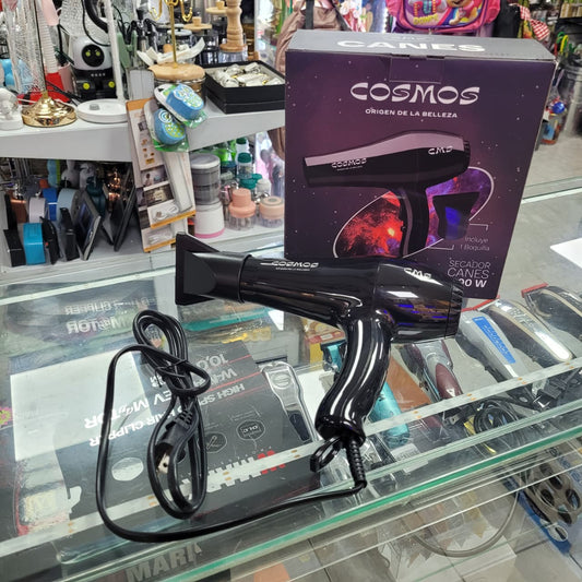 Secador De Cabello Cms Canes Negro
