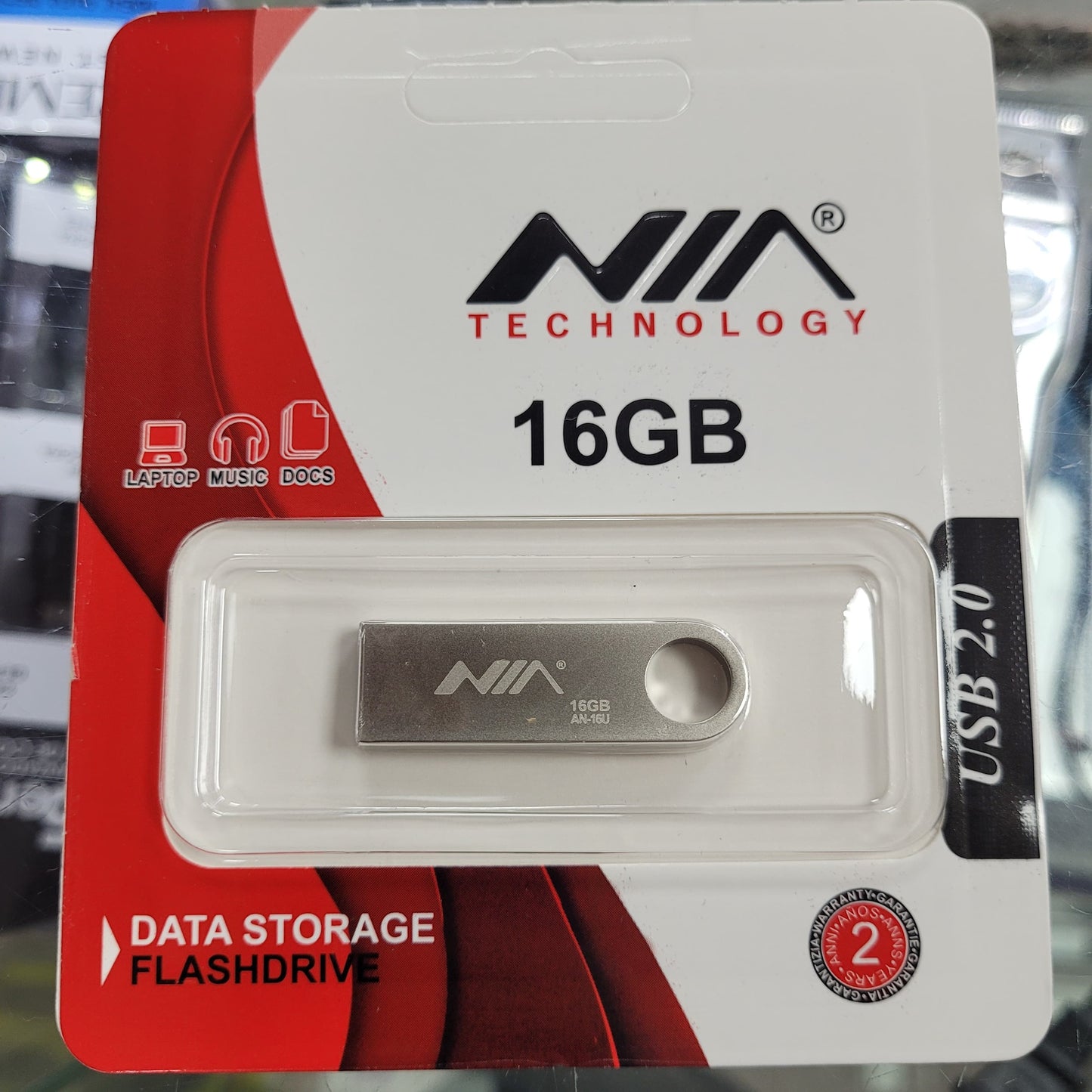 MEMORIA USB METALICA 16GB