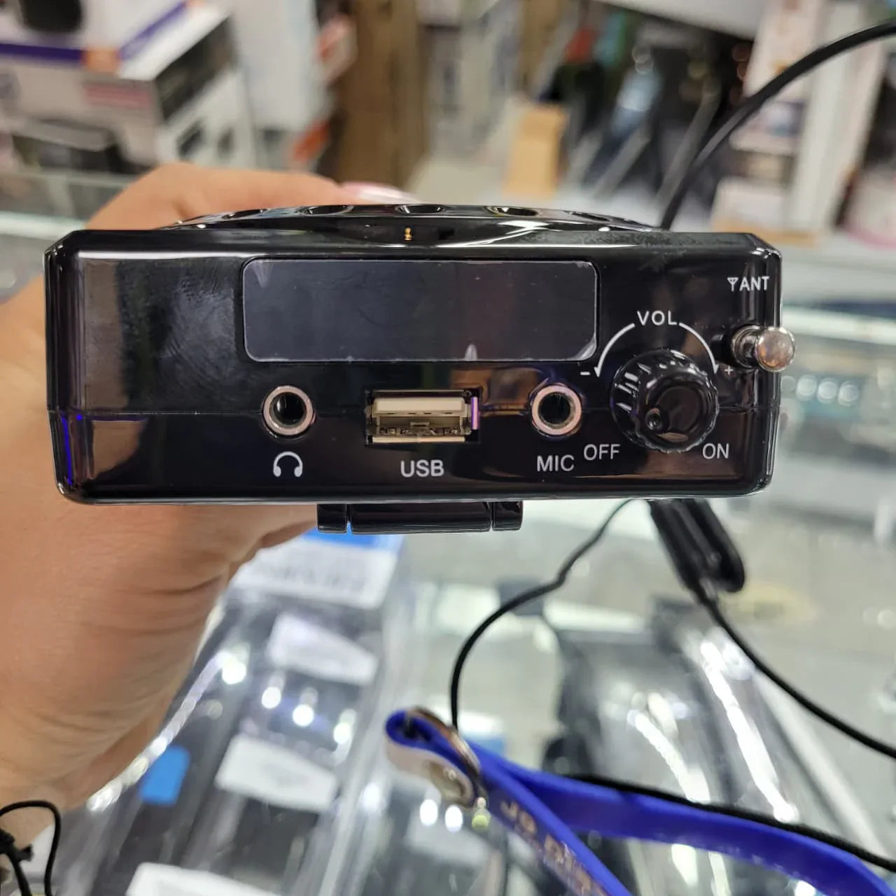 Parlante Pregonero Con Micrófono