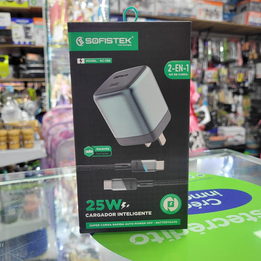 Cargador 2 En 1 - 25w Tipoc