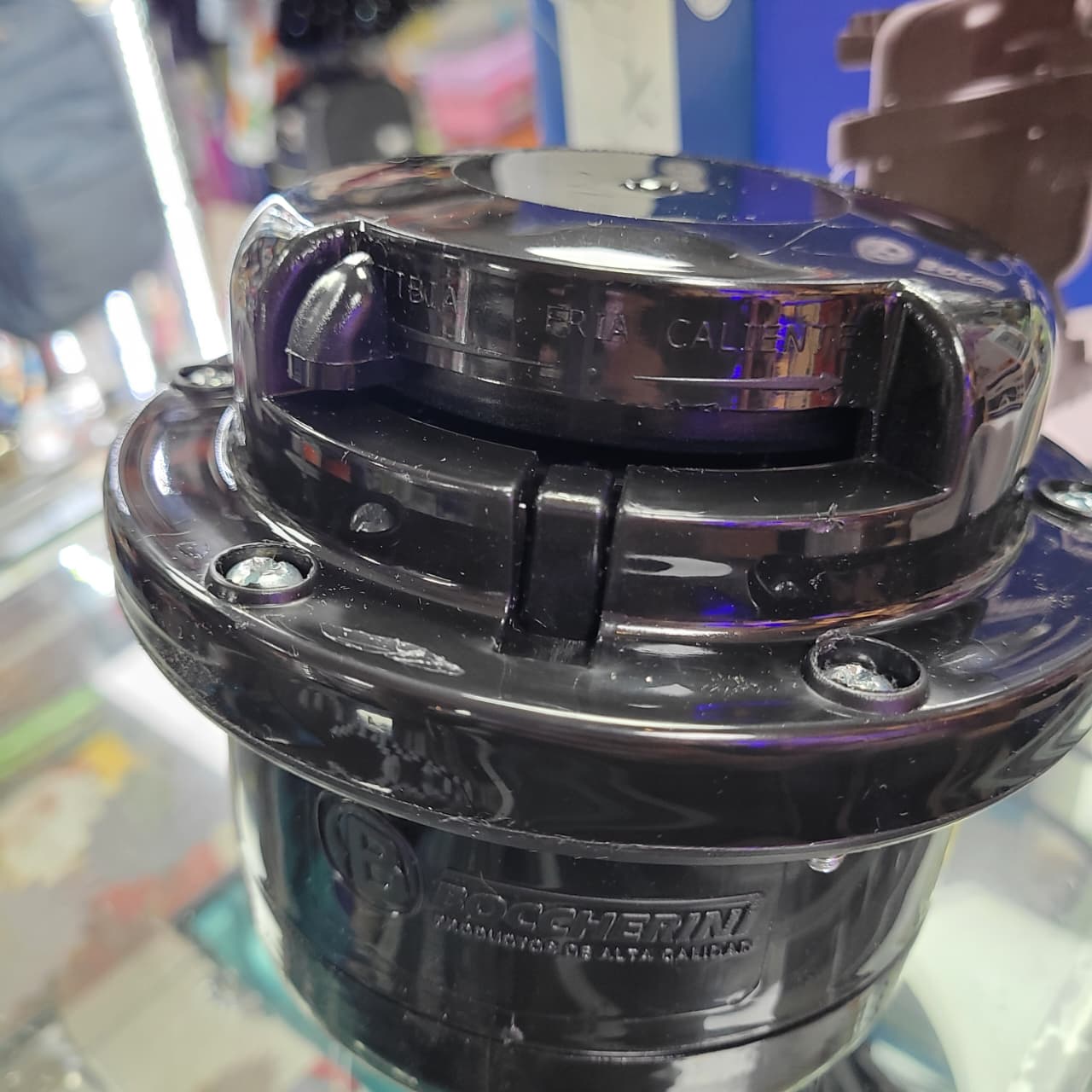 Ducha Regadera Boccherini 110v Negra