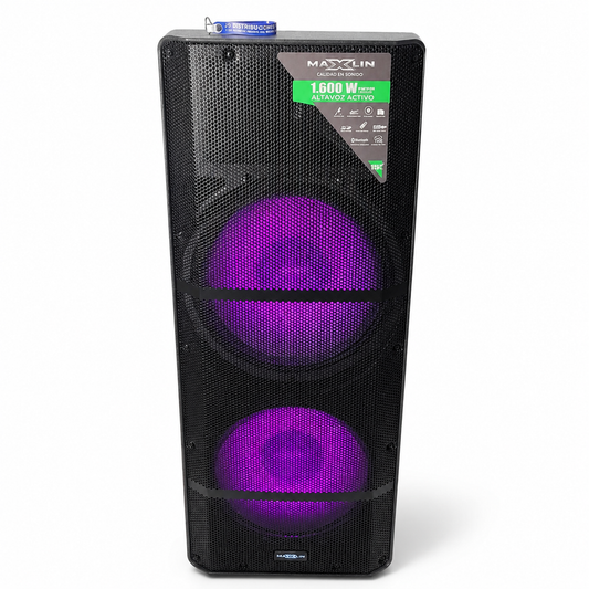 Cabina De Sonido Maxlin 15" Doble