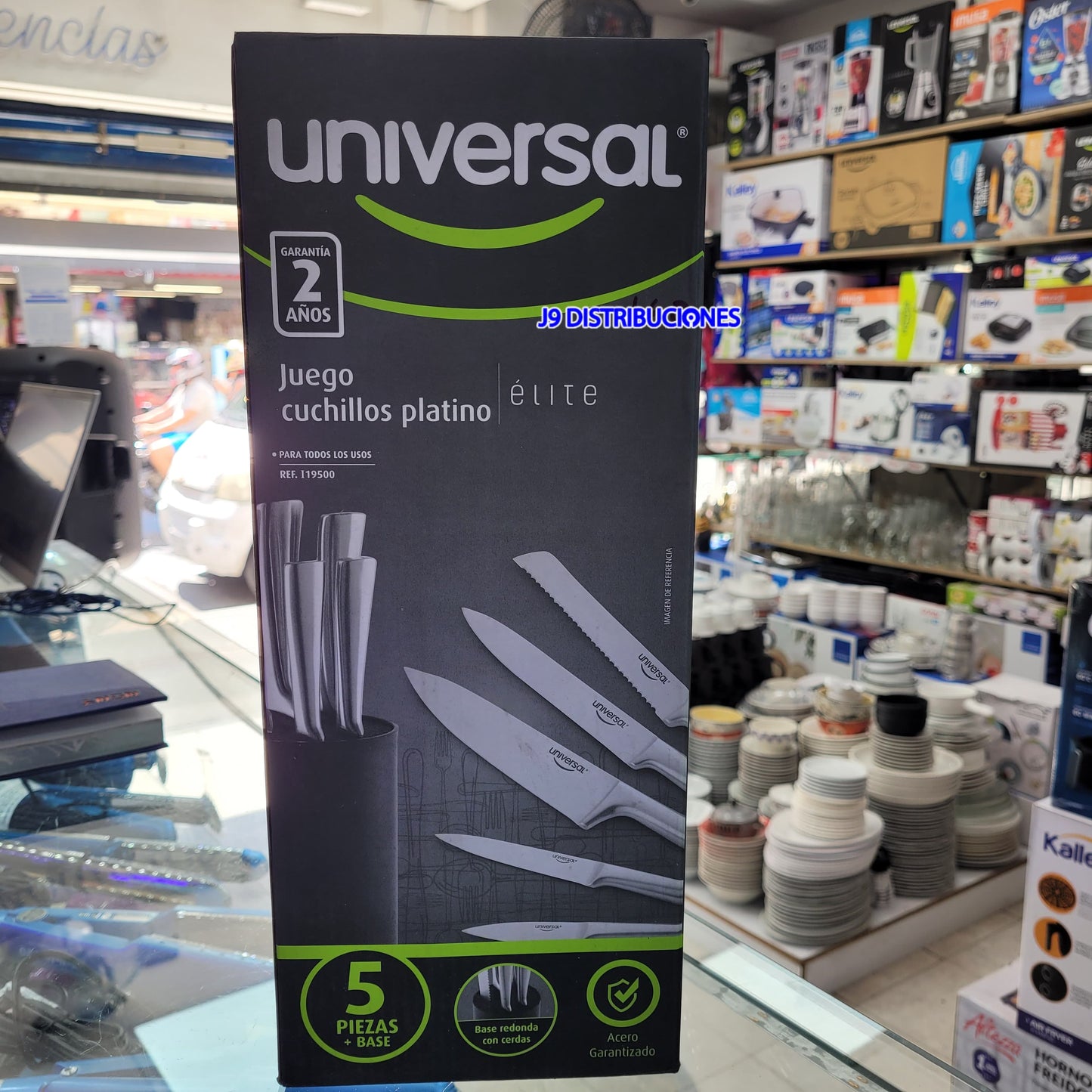 Set De Cuchillos Platino Elite Universal
