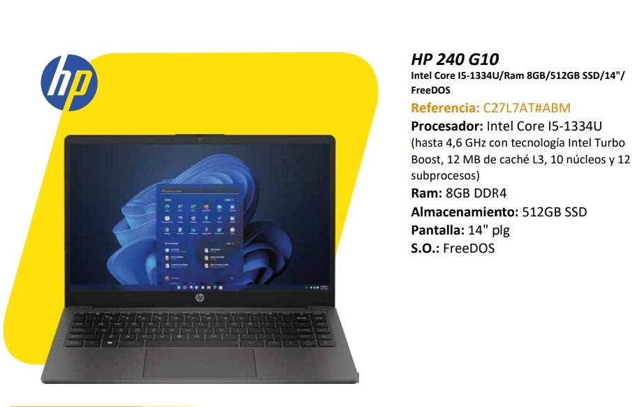 Computador Hp 240 G10