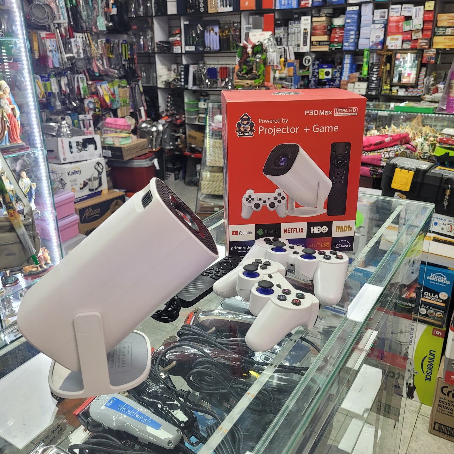 VIDEO BEAM ANDROID GAMER NEGRO