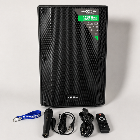 Cabina De Sonido Maxlin Cuadrada 12"