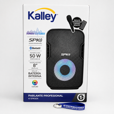 Cabina Kalley 8" Recargable Spk50w
