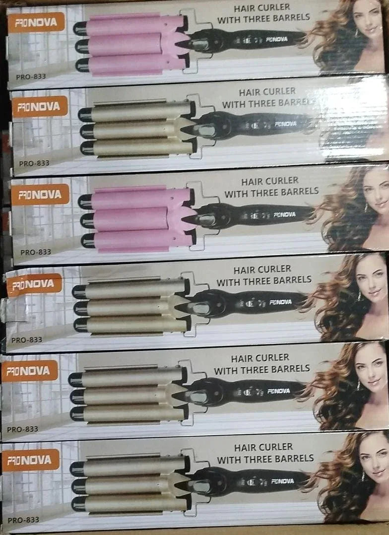 Rizador 3 Tubos Ondas De Sirena