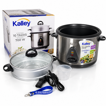 Arrocera Kalley 10 Tazas Acero