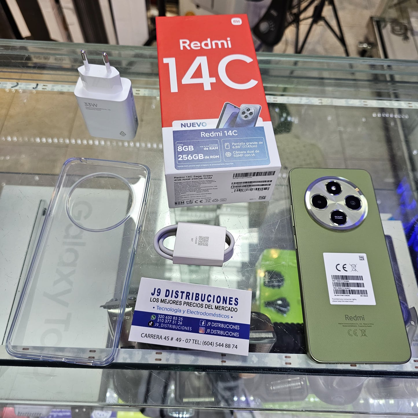 CELULAR XIAOMI 14C 256/16 (8+8) GB