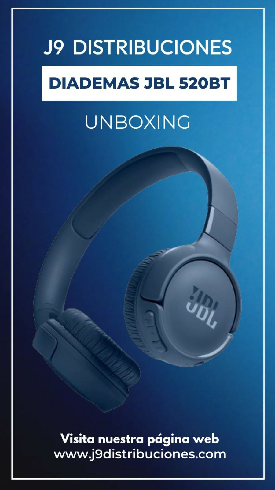 DIADEMA JBL BLUETOOTH 520 BT