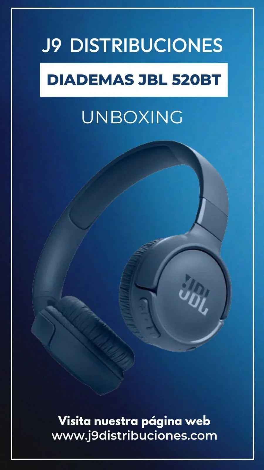 Diadema Jbl Bluetooth 520 Bt