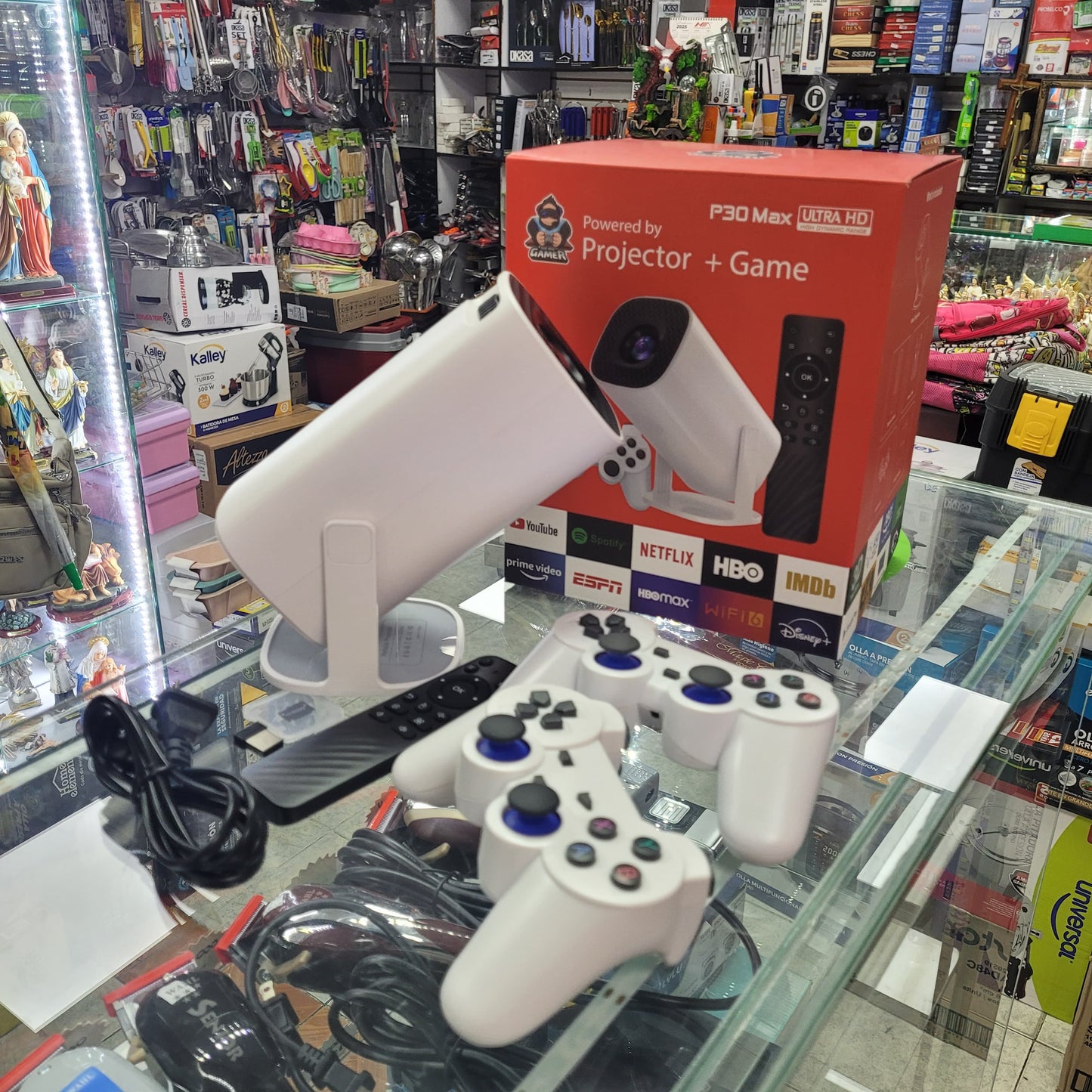 VIDEO BEAM ANDROID GAMER NEGRO