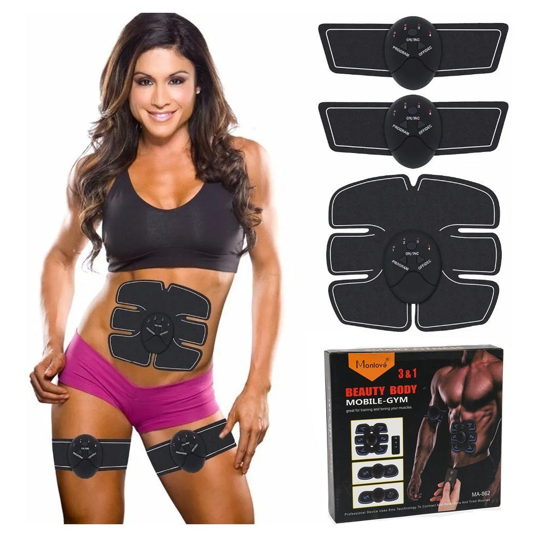 Gimnasia Pasiva De Abdomen Y Brazo Recargable