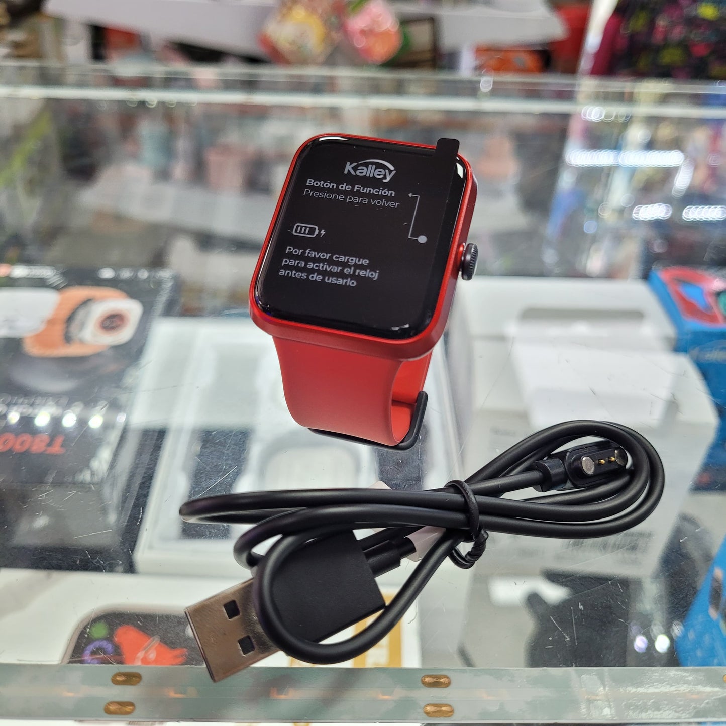 RELOJ SMART KALLEY CUADRADO