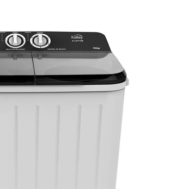Lavadora Kalley Semiautomática 10kg K-ldt10b