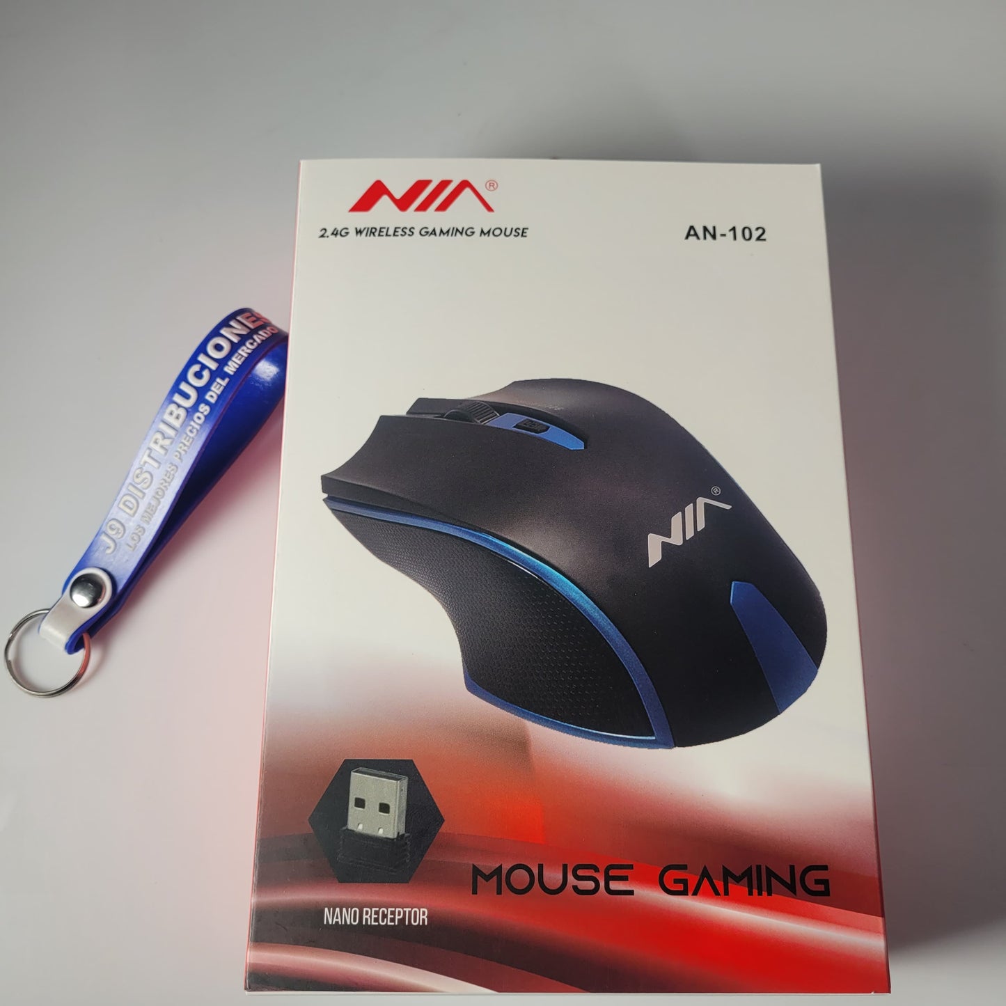 Mouse Nia Inalámbrico Gamer -102