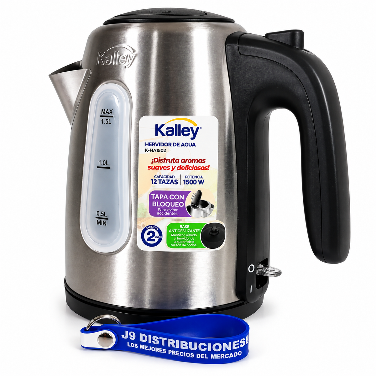 Hervidor De Agua Kalley Acero