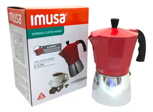 CAFETERA ITALIANA IMUSA 6 TAZAS