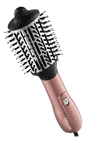 Combo Baby Liss Rosa Gold - Plancha Digital Mediana + Cepillo Secador 2.5"