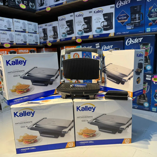 Asador Grill Tipo Sanduchera Kalley