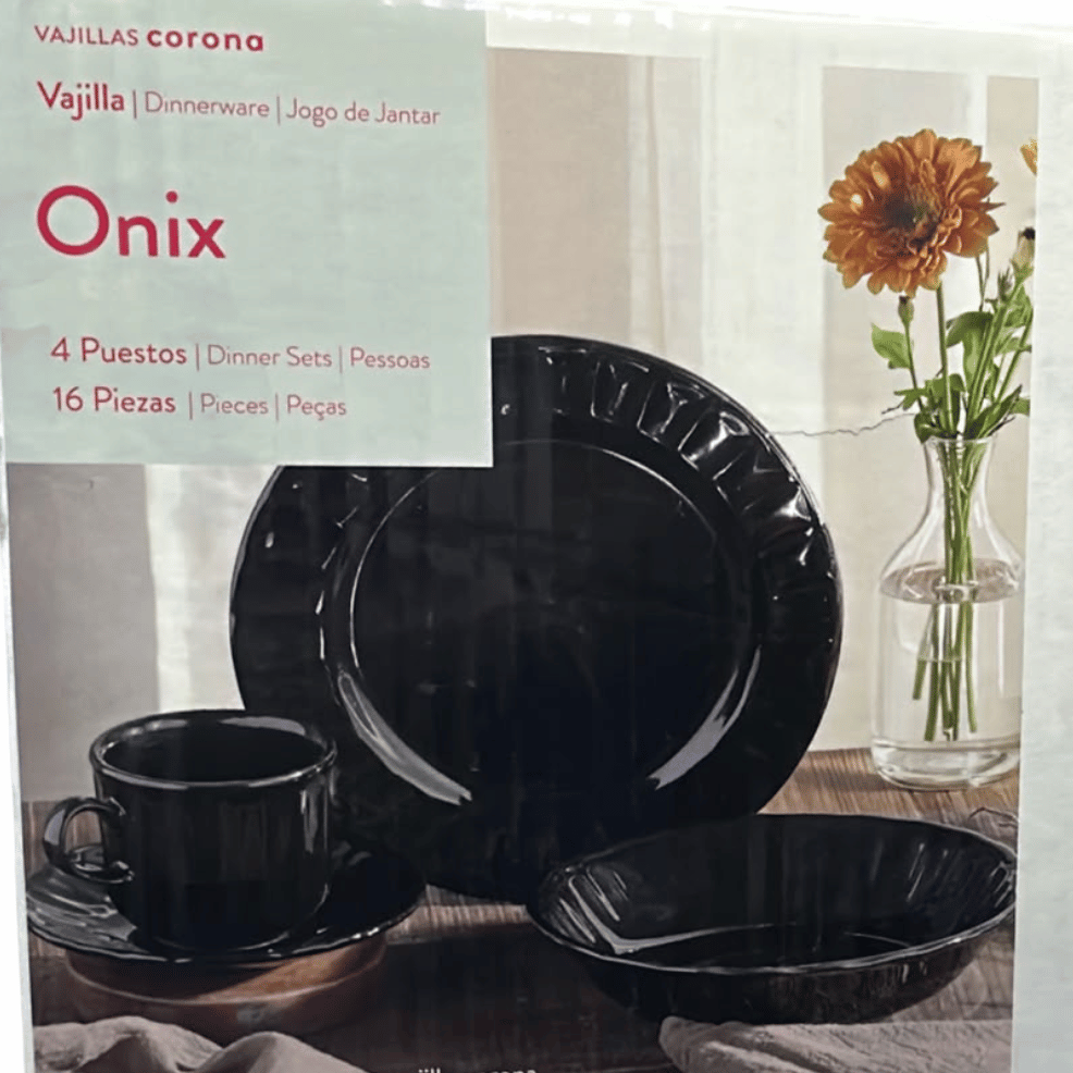 Vajilla Corona Onix