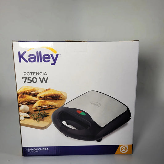 Sanduchera Kalley Triangulo Negra