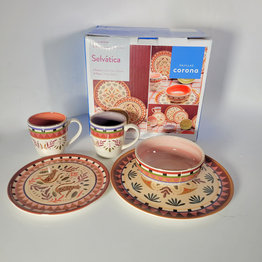 Vajilla Corona Selvática