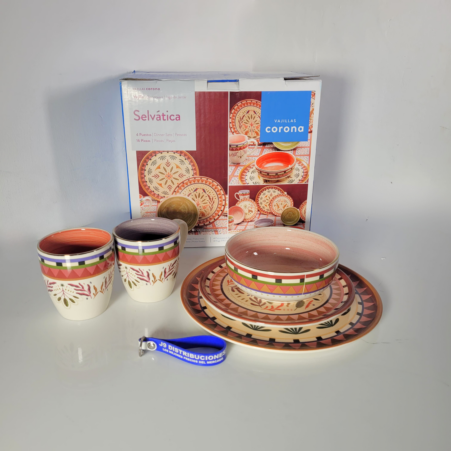 Vajilla Corona Selvática