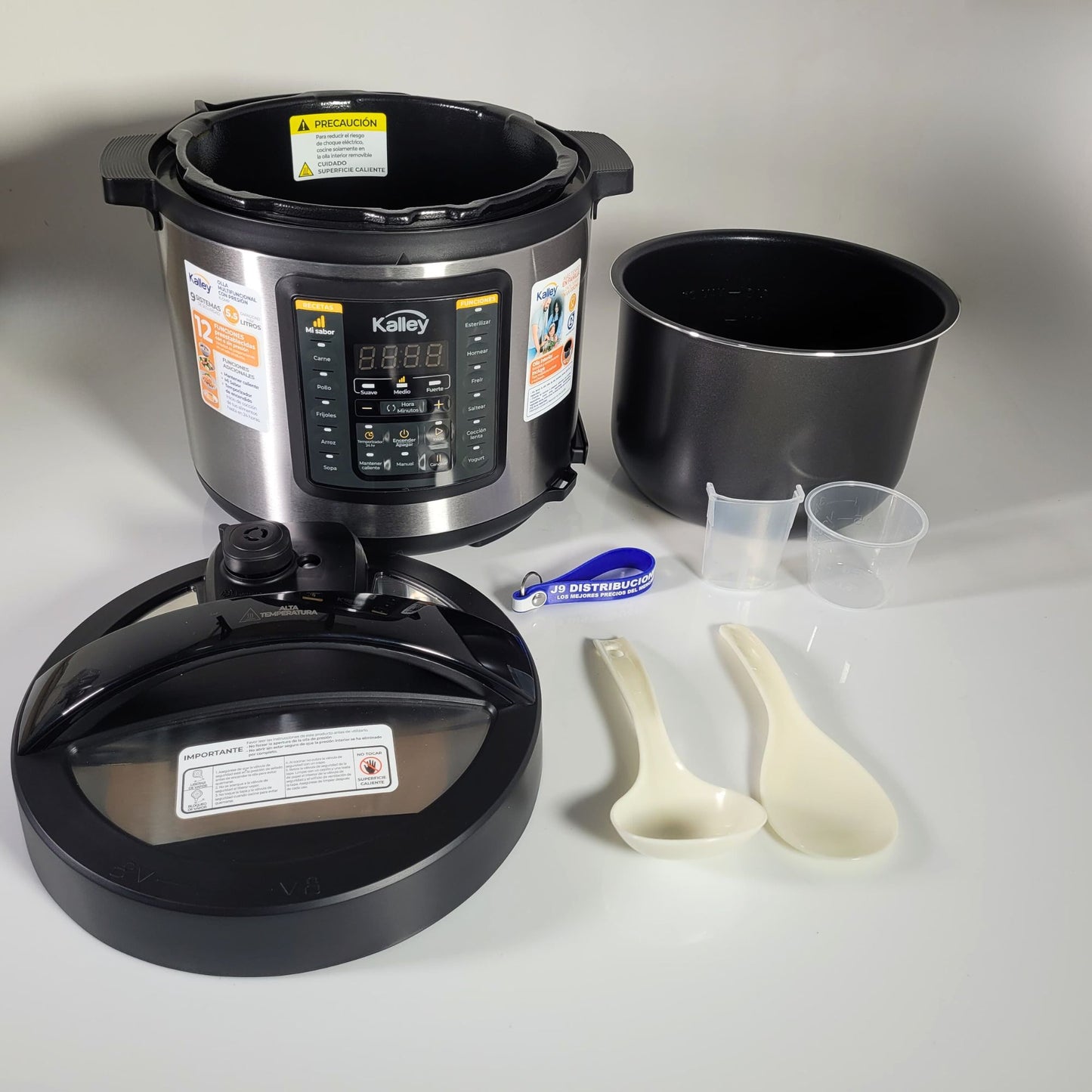 Olla Multifuncional Kalley 5.5 Litros