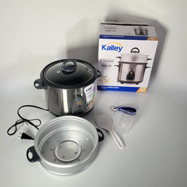 Arrocera Kalley 7 Tazas Acero