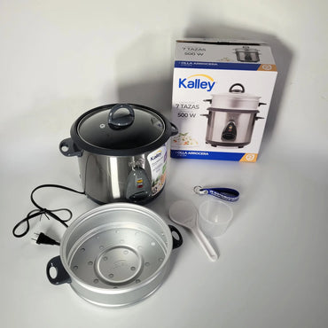 Arrocera Kalley 7 Tazas Acero
