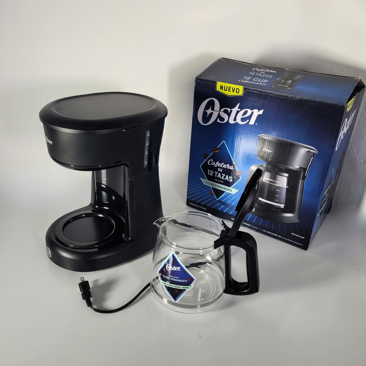 Cafetera Oster 12 Tazas