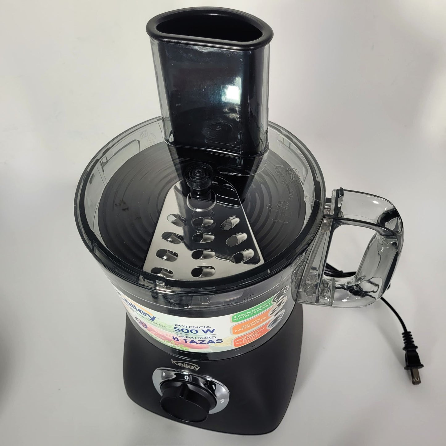 Procesador De Alimentos Kalley 1.2 Litros
