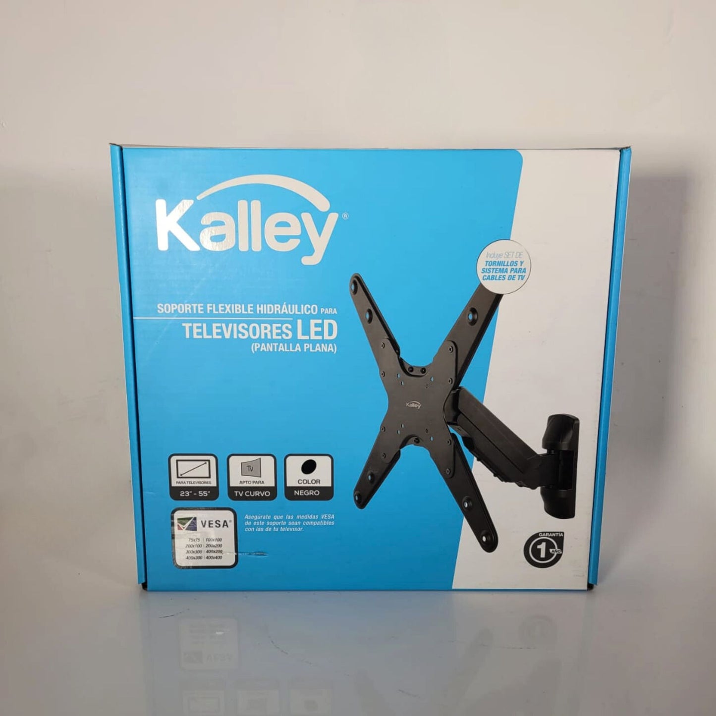 BASE DE PARED PARA TELEVISOR KALLEY FLEXHID 23" a 55"