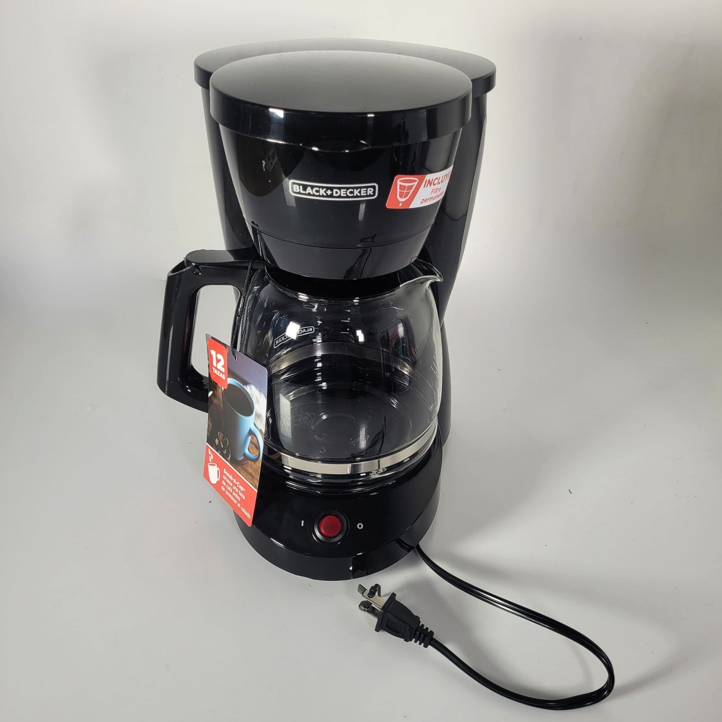 CAFETERA 12 TAZAS BLACK AND DECKER