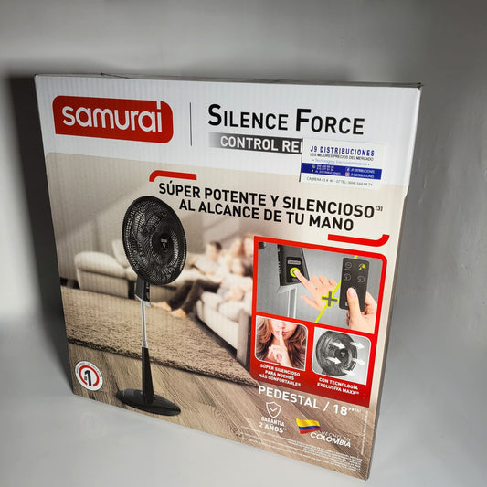 Ventilador Samurai Piso Con Control 18"