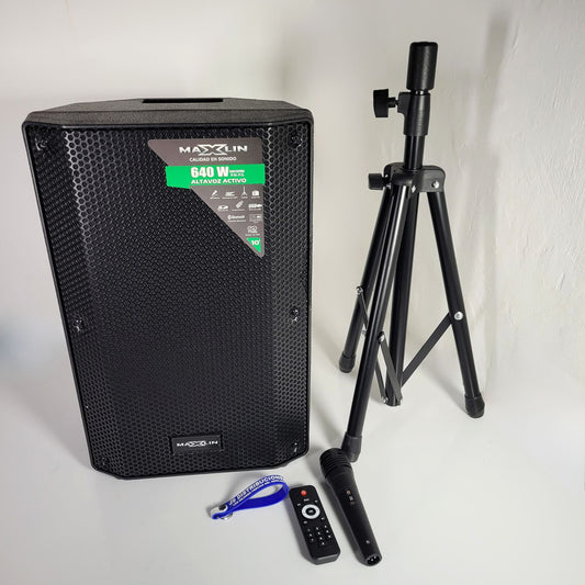 Cabina De Sonido Maxlin 10" 640w