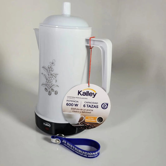 Cafetera Kalley 6 Tazas Percoladora