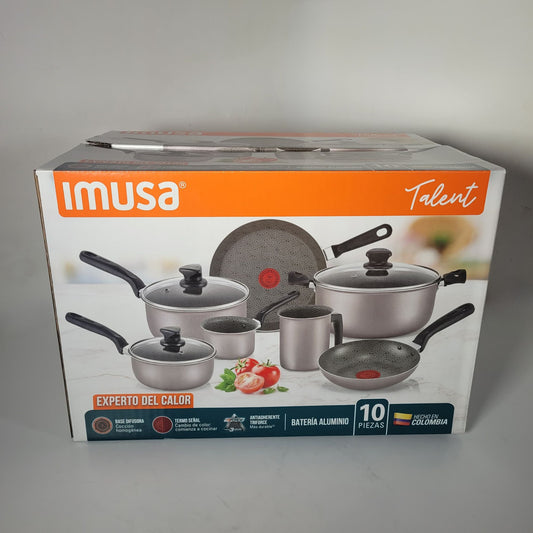 Juego De Ollas Imusa 10 Piezas Talent