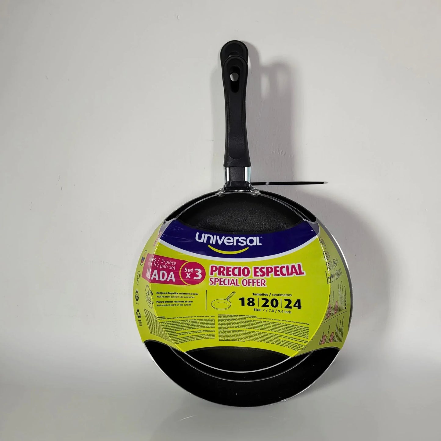 Set Por 3 Sartenes Universal